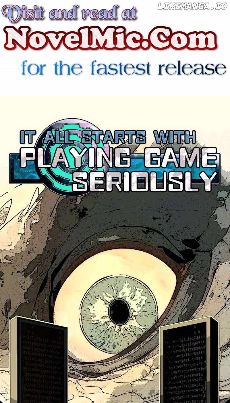 It all starts with playing game seriously Chapter 169 1